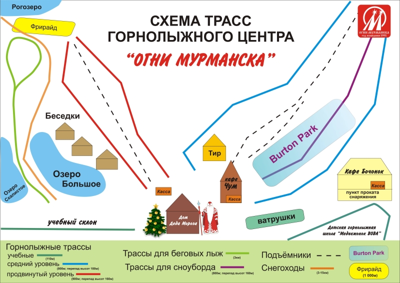 Нордстар карта домиков мурманск